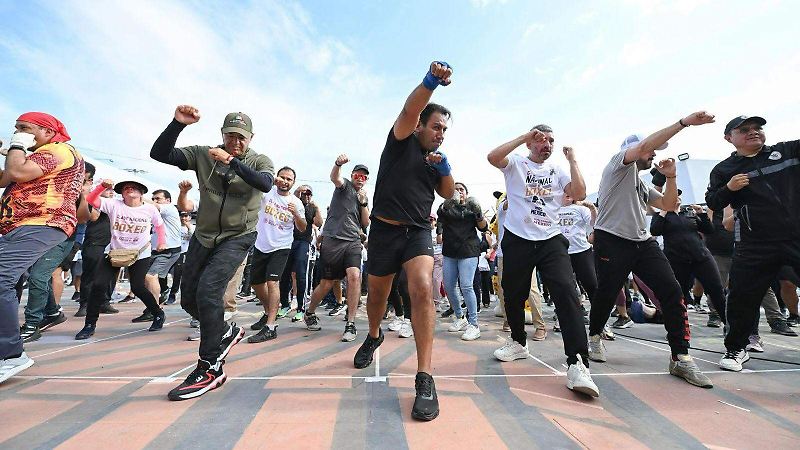 Boxeo por la paz en Chiapas